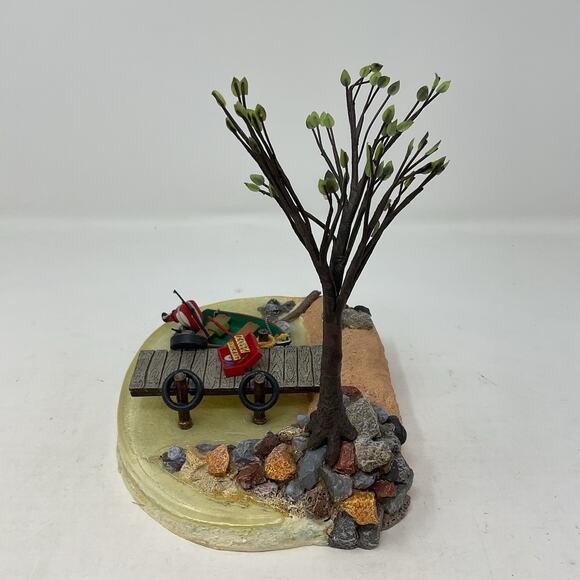 Dept 56 Fishing At Trout Lake Village Accessories Christmas 53110 - Picture 5 of 13